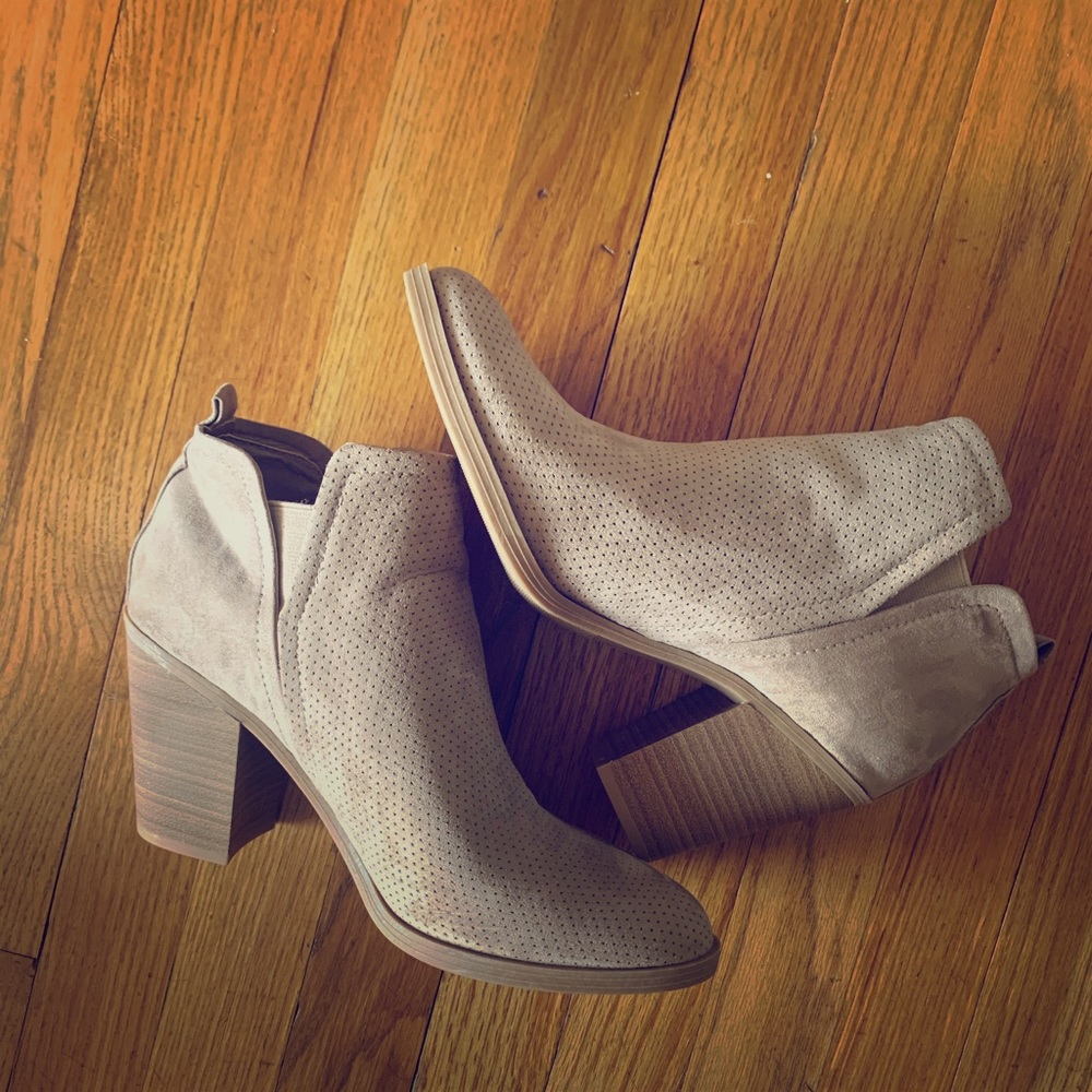 Taupe Booties